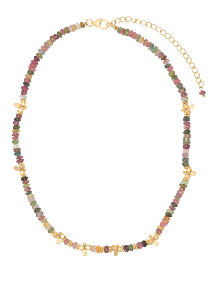 Saffron Necklace - Multi Tourmaline