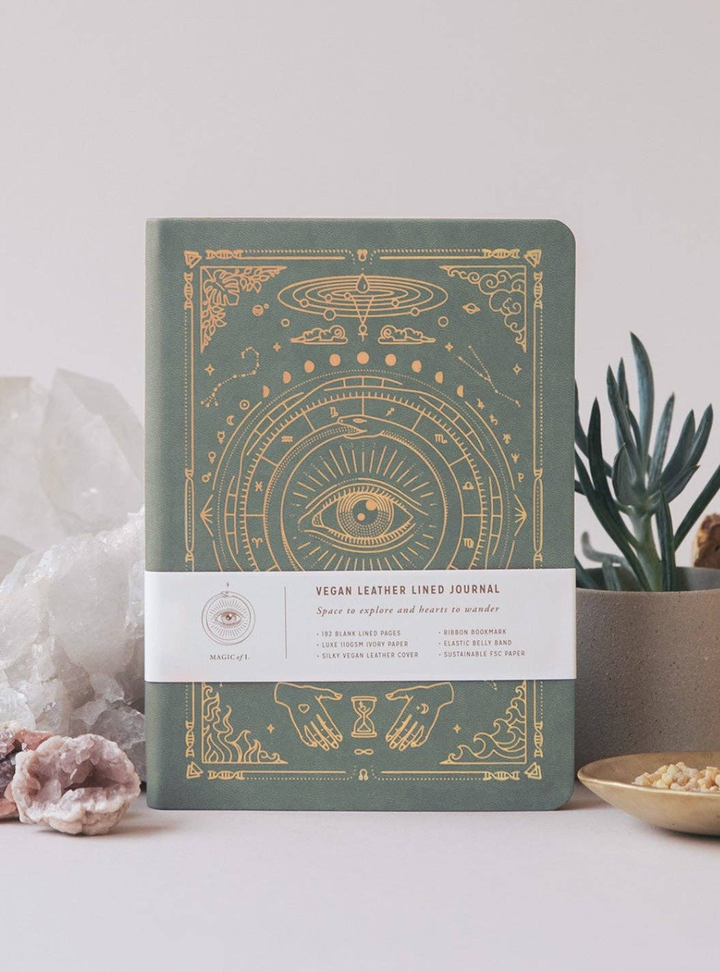 Origins Vegan Leather Journal - Sage