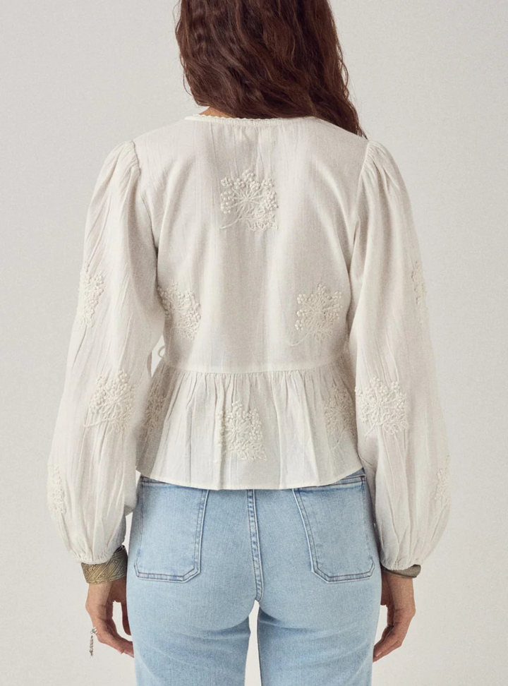 Salma Blouse - White Magnolia