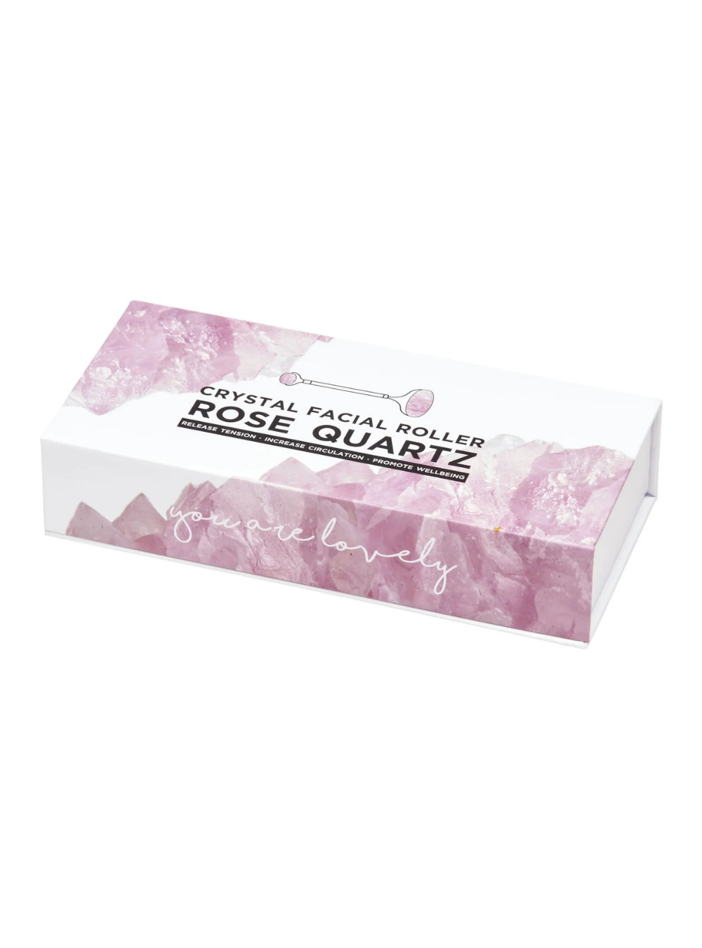 Facial Roller - Rose Quartz