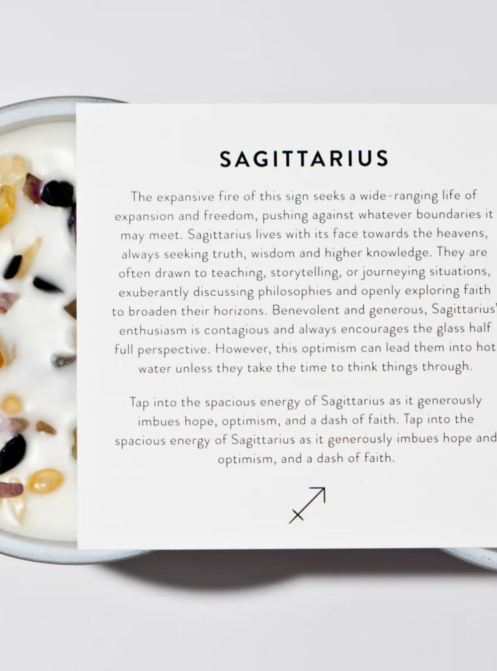 SAGITTARIUS Astrololgy Candle ~ 22.11 - 21.12