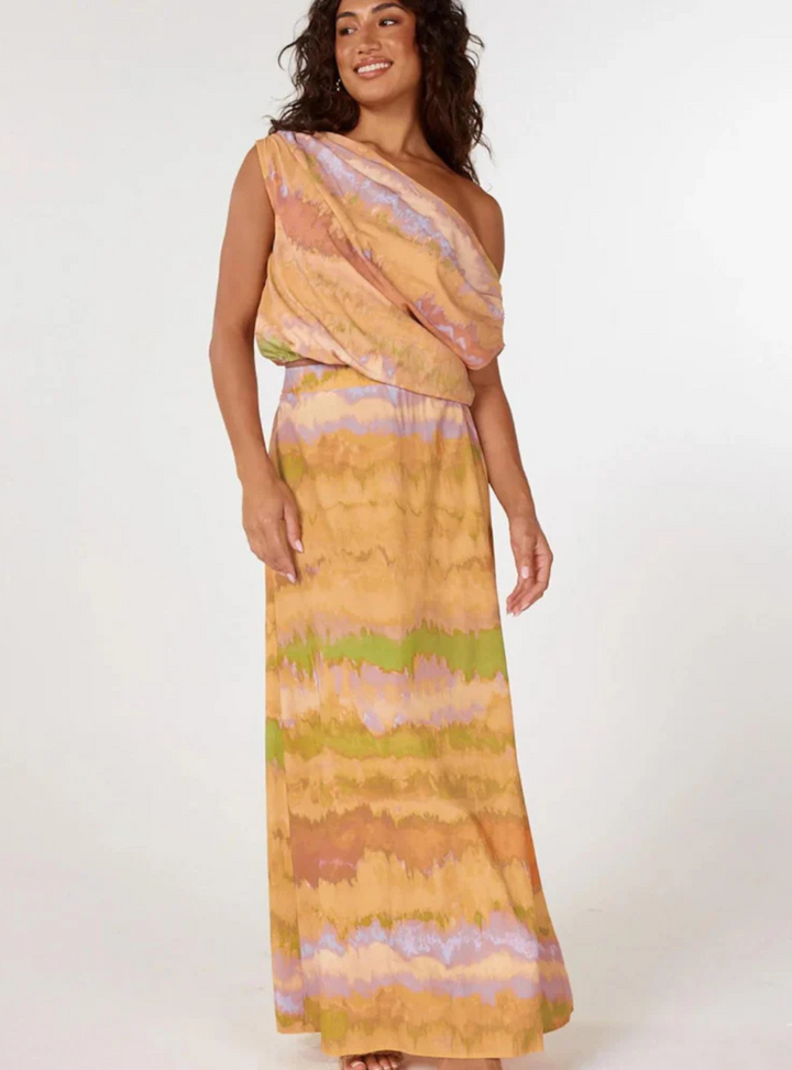 Serene Maxi Skirt - Sand Dunes