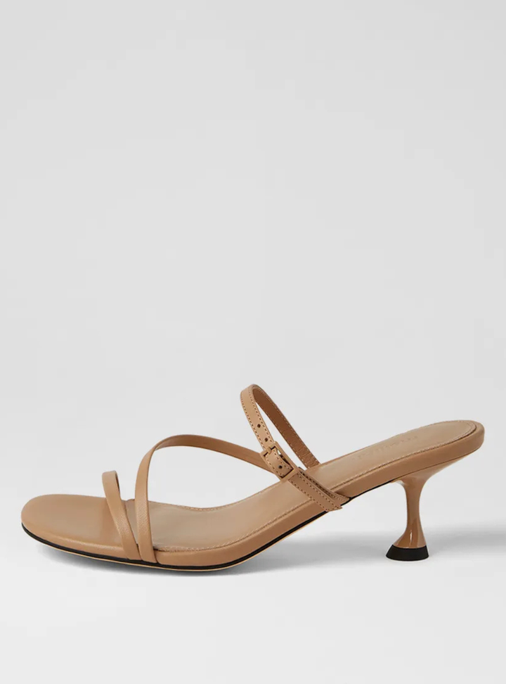 Arltone Leather Sandals - Beige