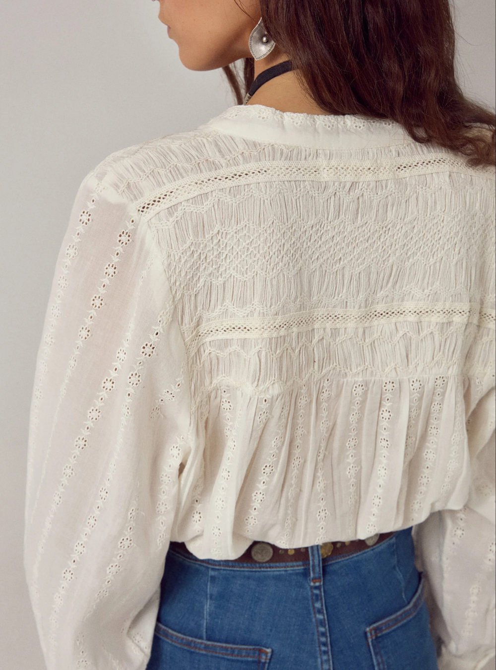 Paoli Blouse - Sapore Di Sale Bianco