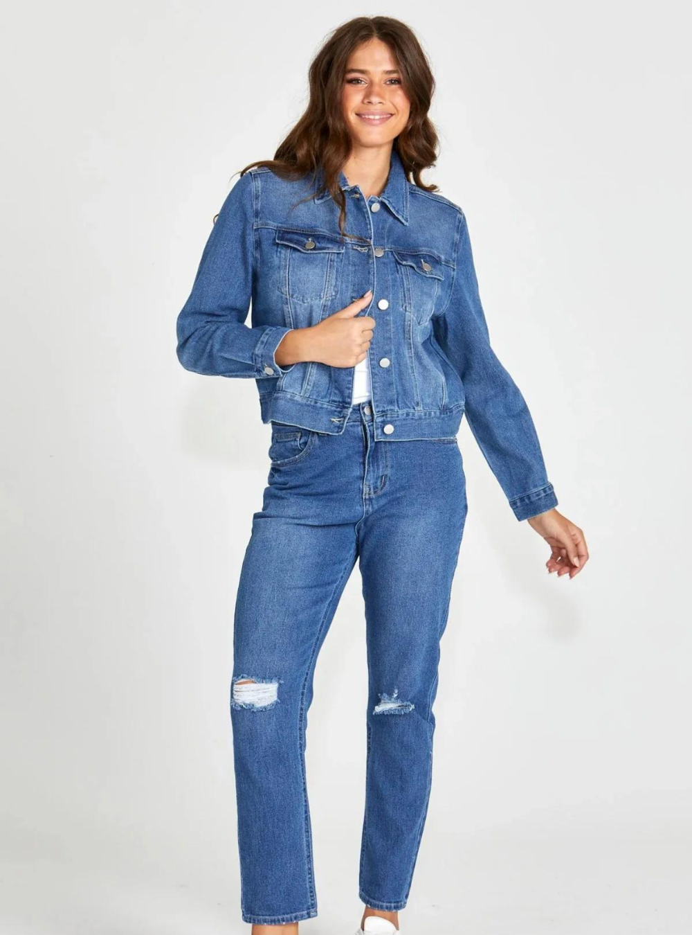 Darcy Denim Jacket - 80 Wash