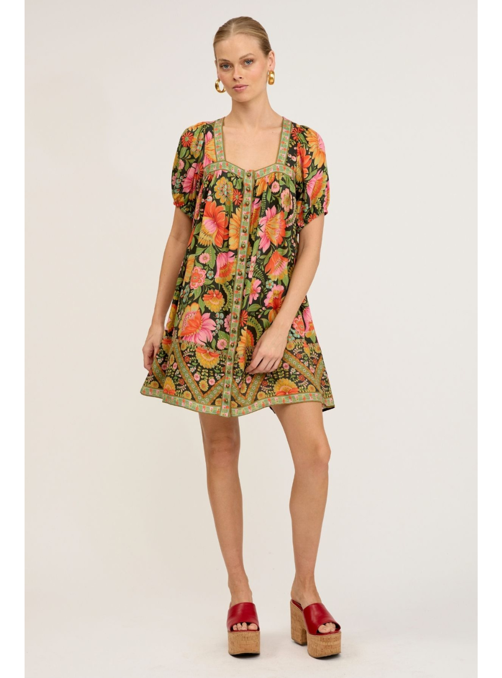 Savannah Mini Dress - Fiesta