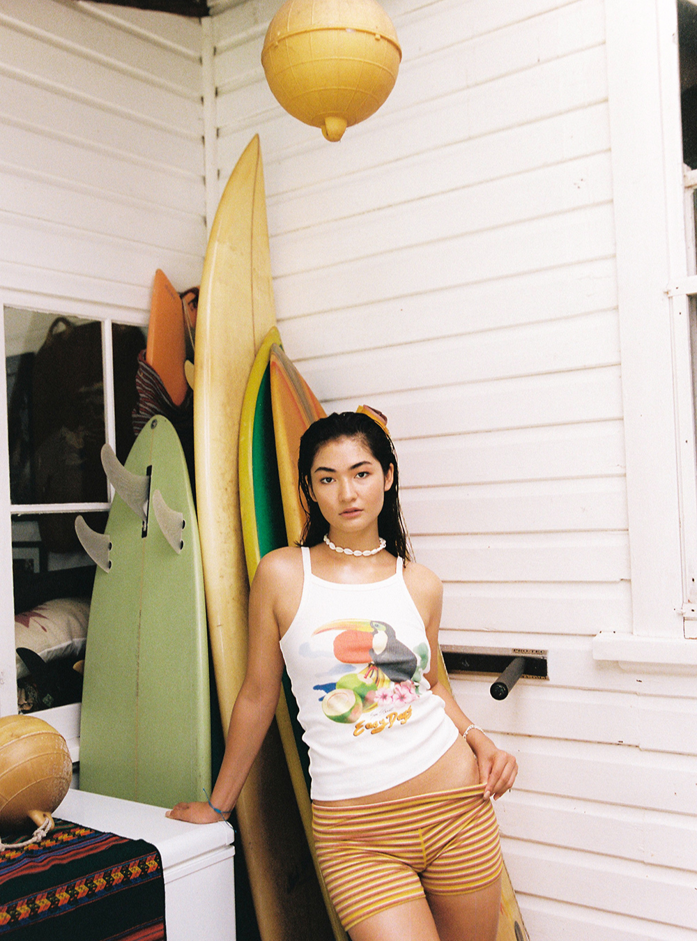 Easy Days Singlet - Salt