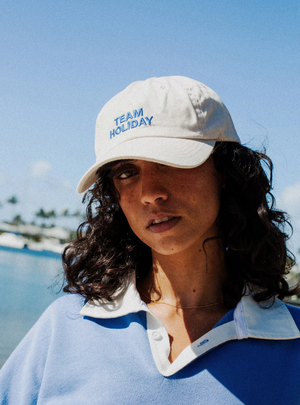 Team Holiday Cap - Ecru