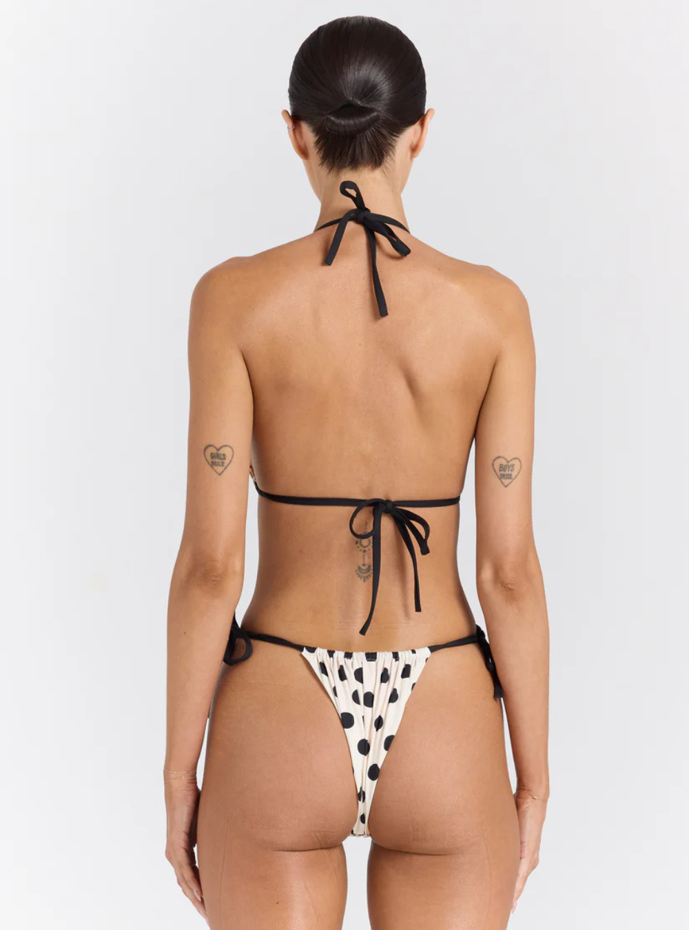 Seaside Slide String Tie Bottom - Vanilla