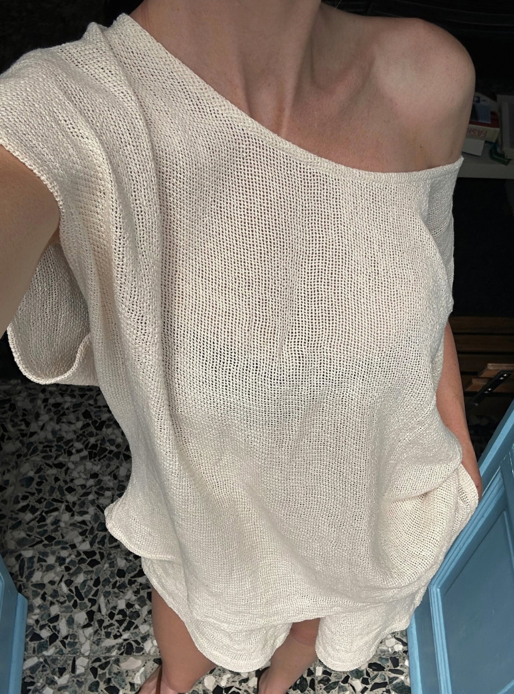 Seychelles Mesh Tank - Natural