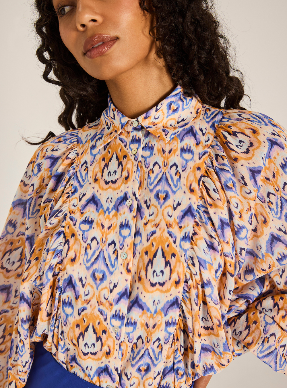 Mahala Shirt - Azura Eyecat
