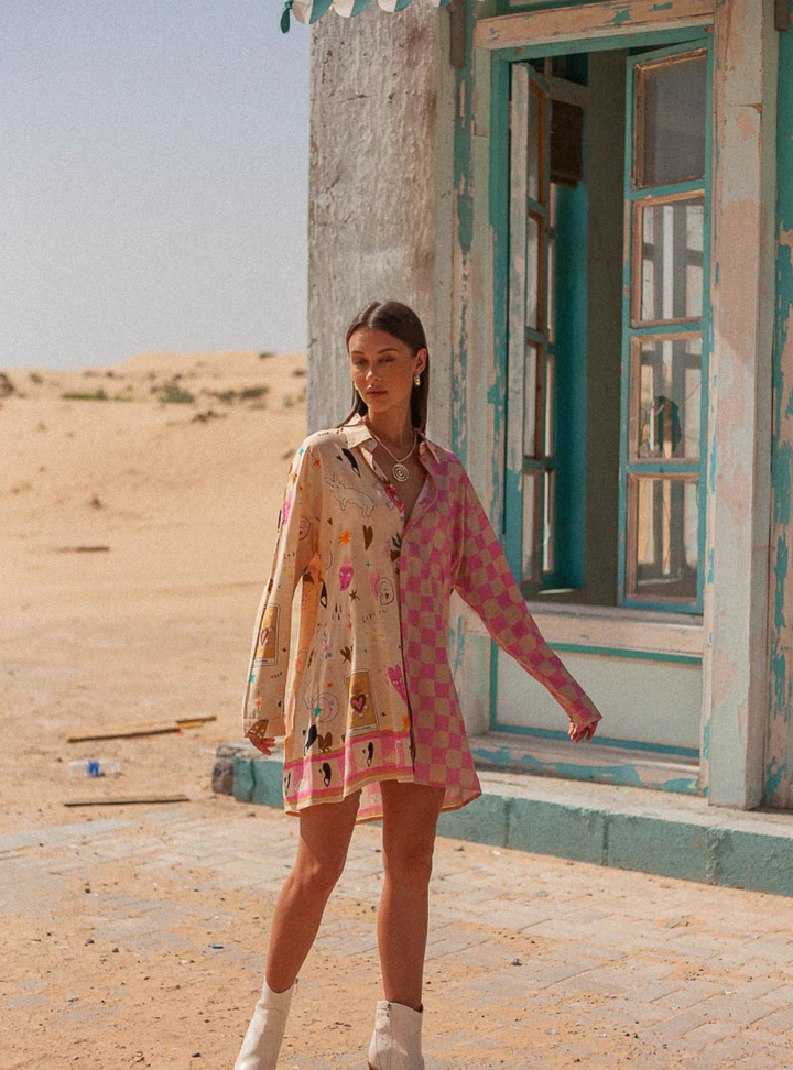 The Lovers Shirt Dress