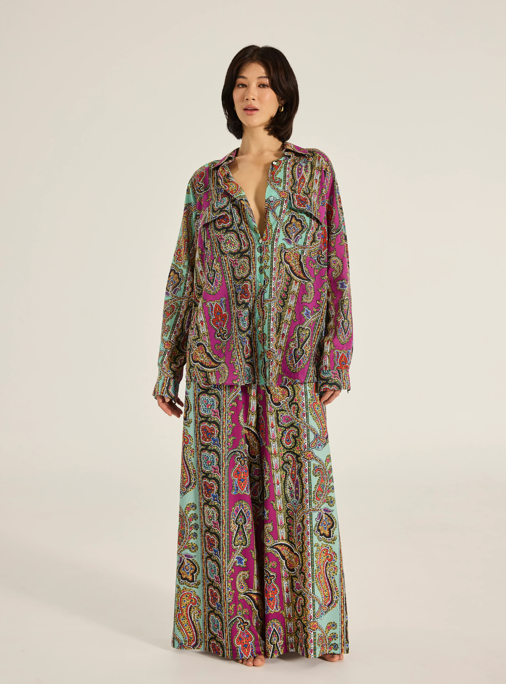 Caya Aura Shirt - Magenta