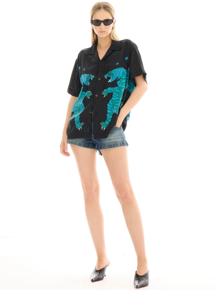 Osaka Silk Unisex Camp Shirt