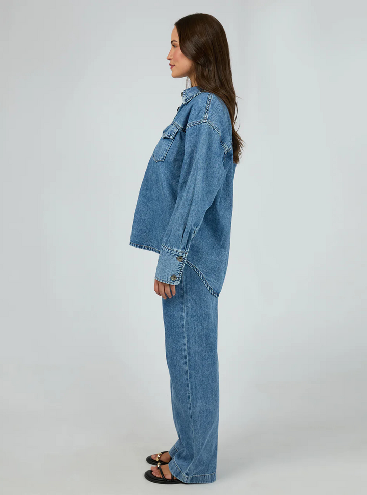 Aster Pant - Mid Blue