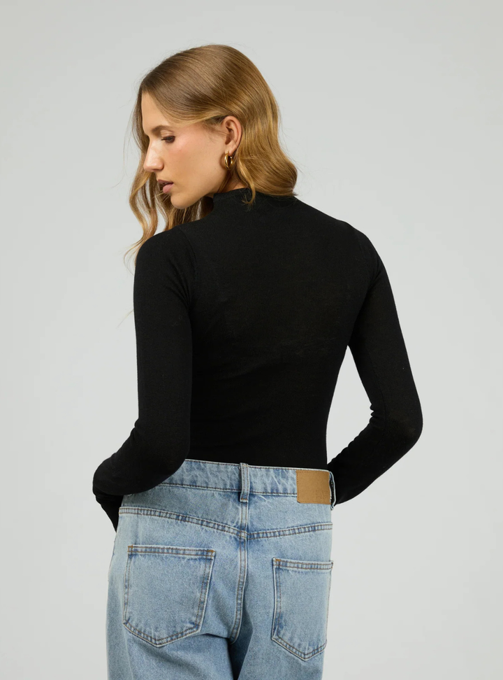 Priya Layering Long Sleeve - Black