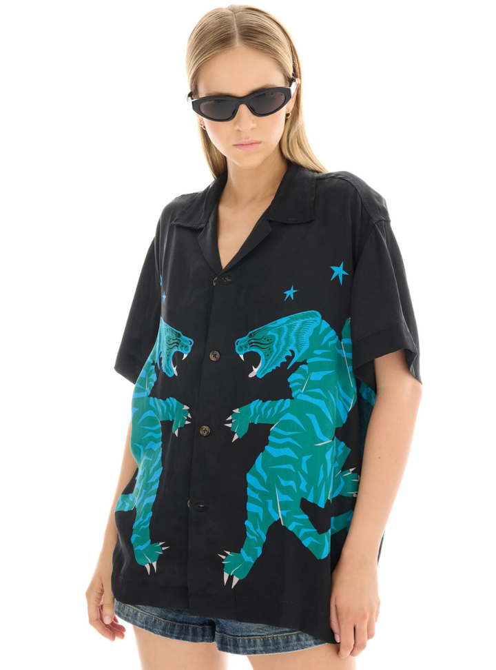 Osaka Silk Unisex Camp Shirt