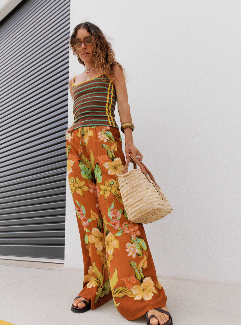 Leni Singlet - Palm