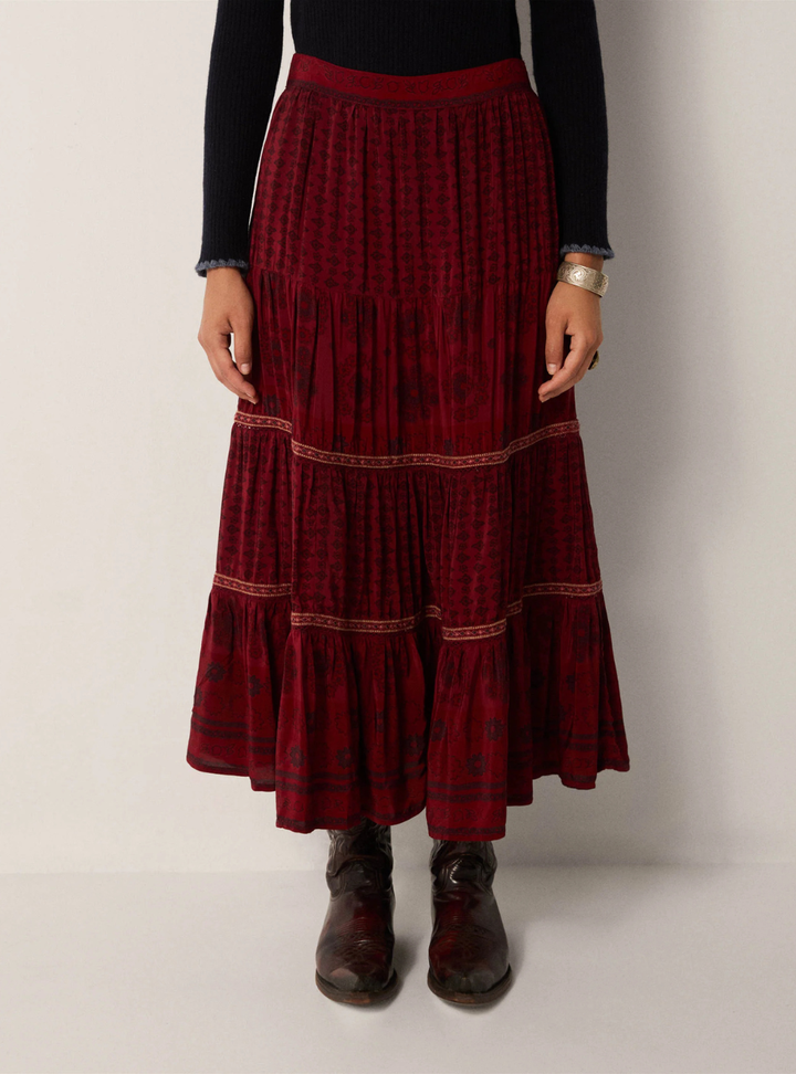 Josephine Skirt - Château Bordeaux