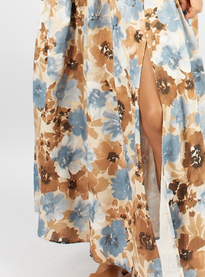 Jenah Maxi Skirt - Poppy Floral