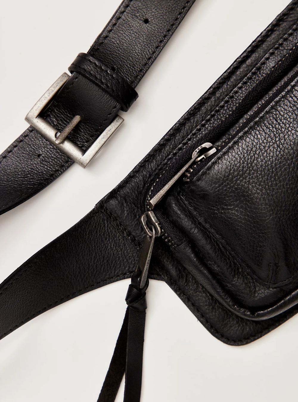 Avalon Leather Sling - Black