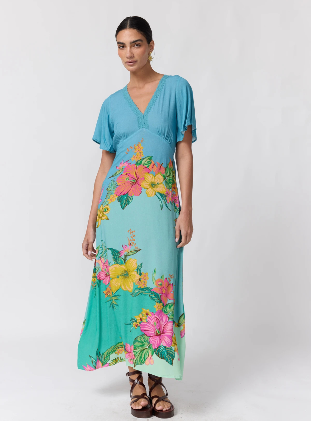 Sloane Midi Dress - Malibu