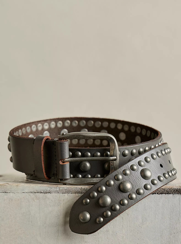 Sola Stud Belt - Gravel Rock