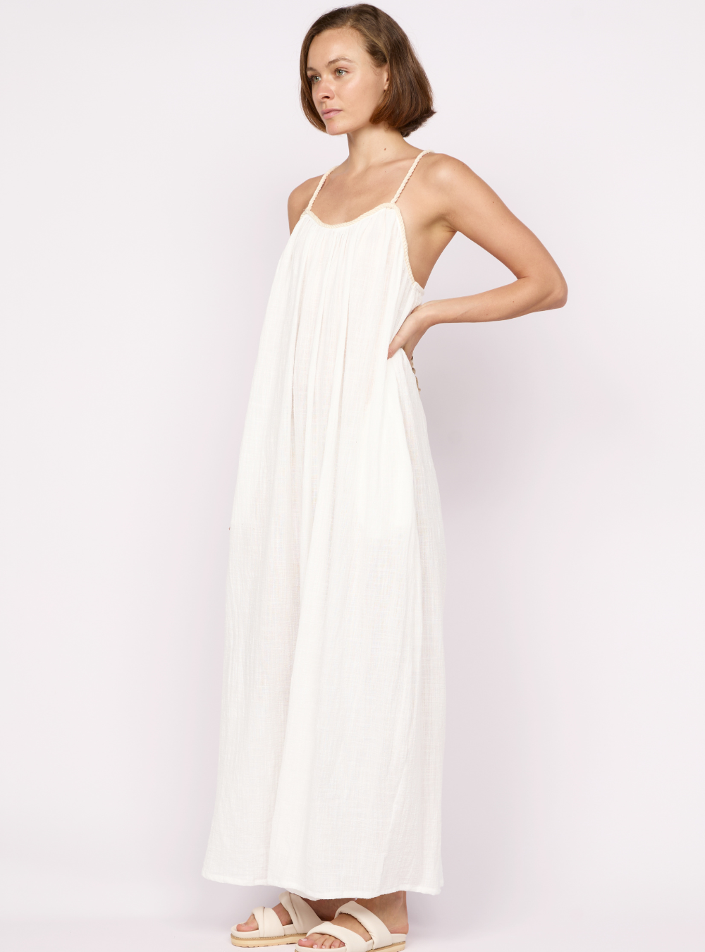 Solana Maxi Dress - Cream