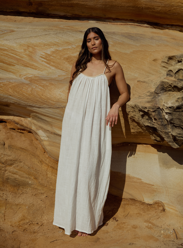 Solana Maxi Dress - Cream