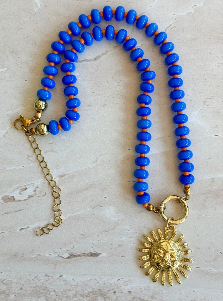 Sole Blu Necklace