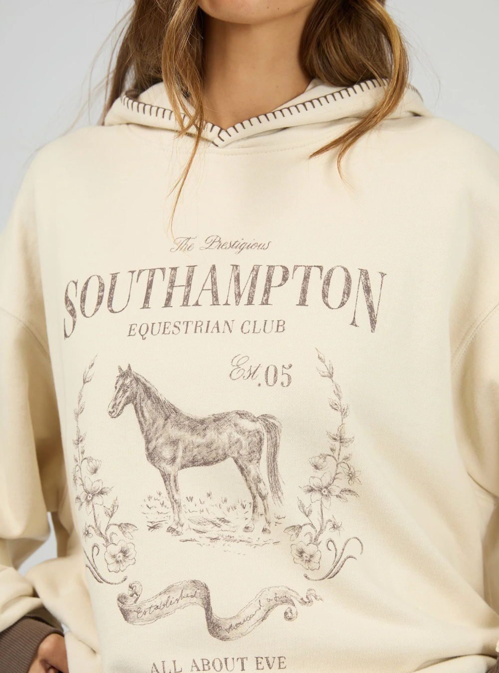 Southampton Box Hoodie - Vanilla