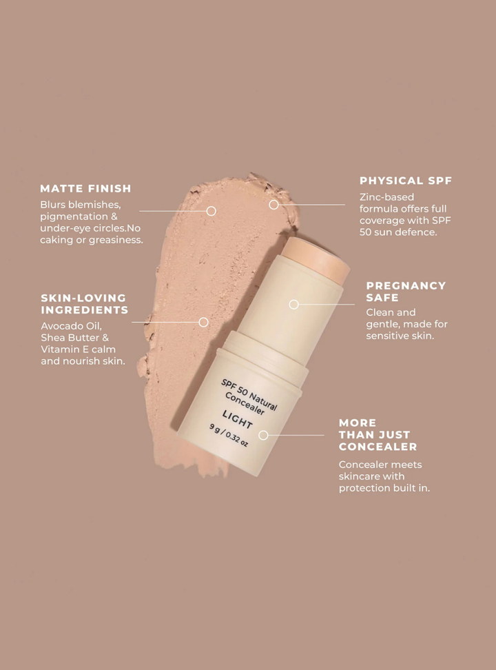 SPF 50 Natural Concealer - Light
