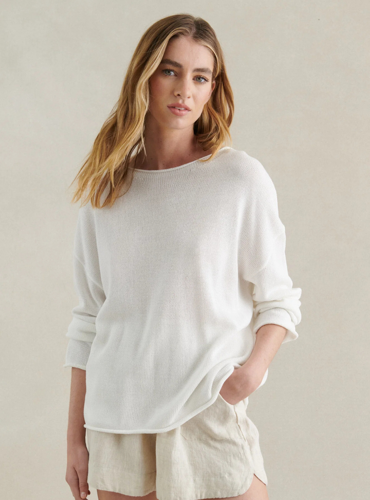 Spring Knit - White