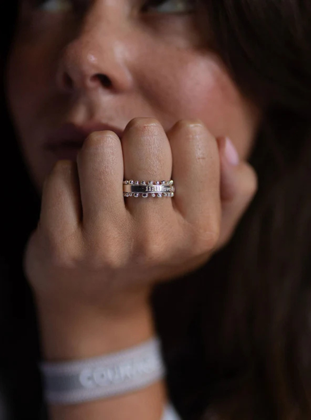 11:11 Love and Protection Spinning Ring