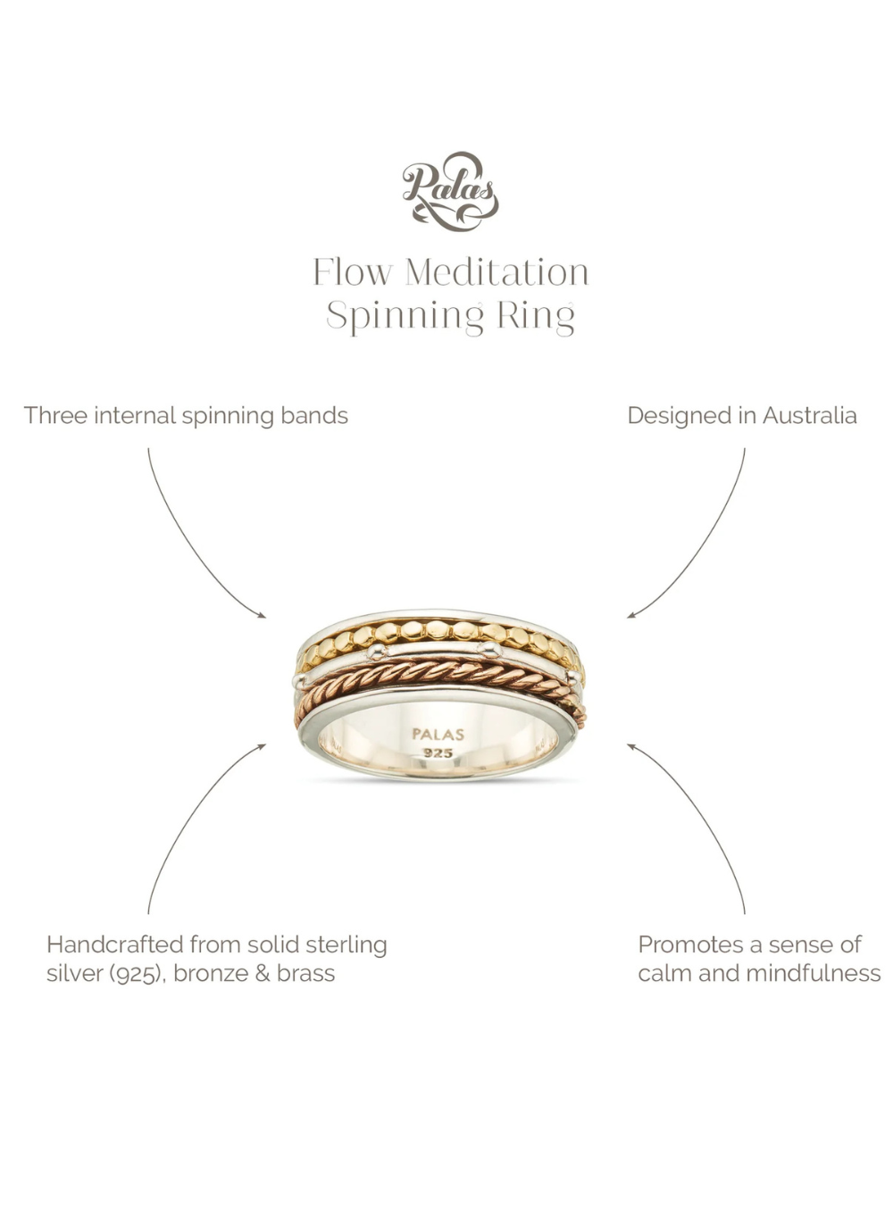 Flow Meditation Spinning Ring