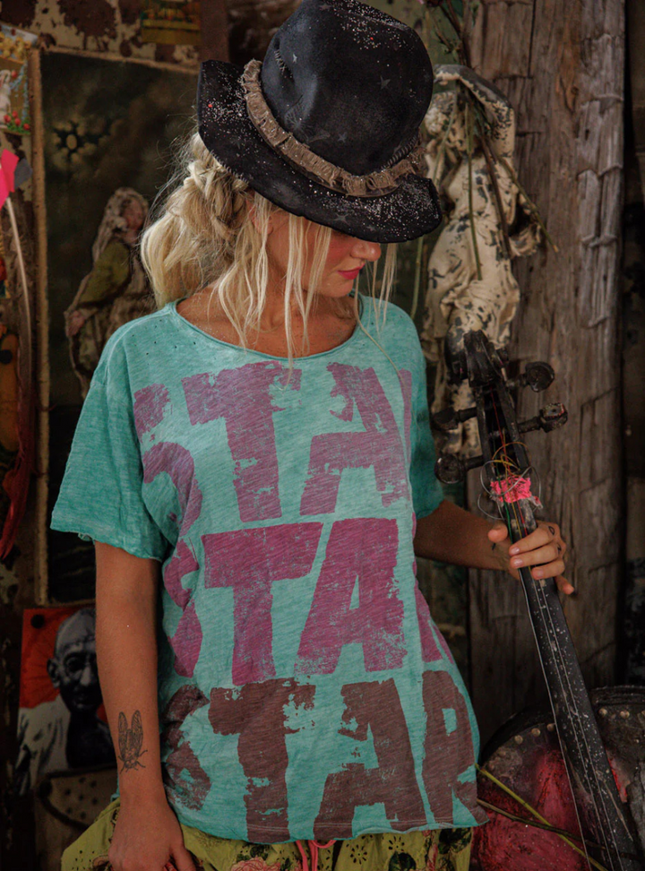 Magnolia Pearl Star Star Star Tee 2362 - Verona