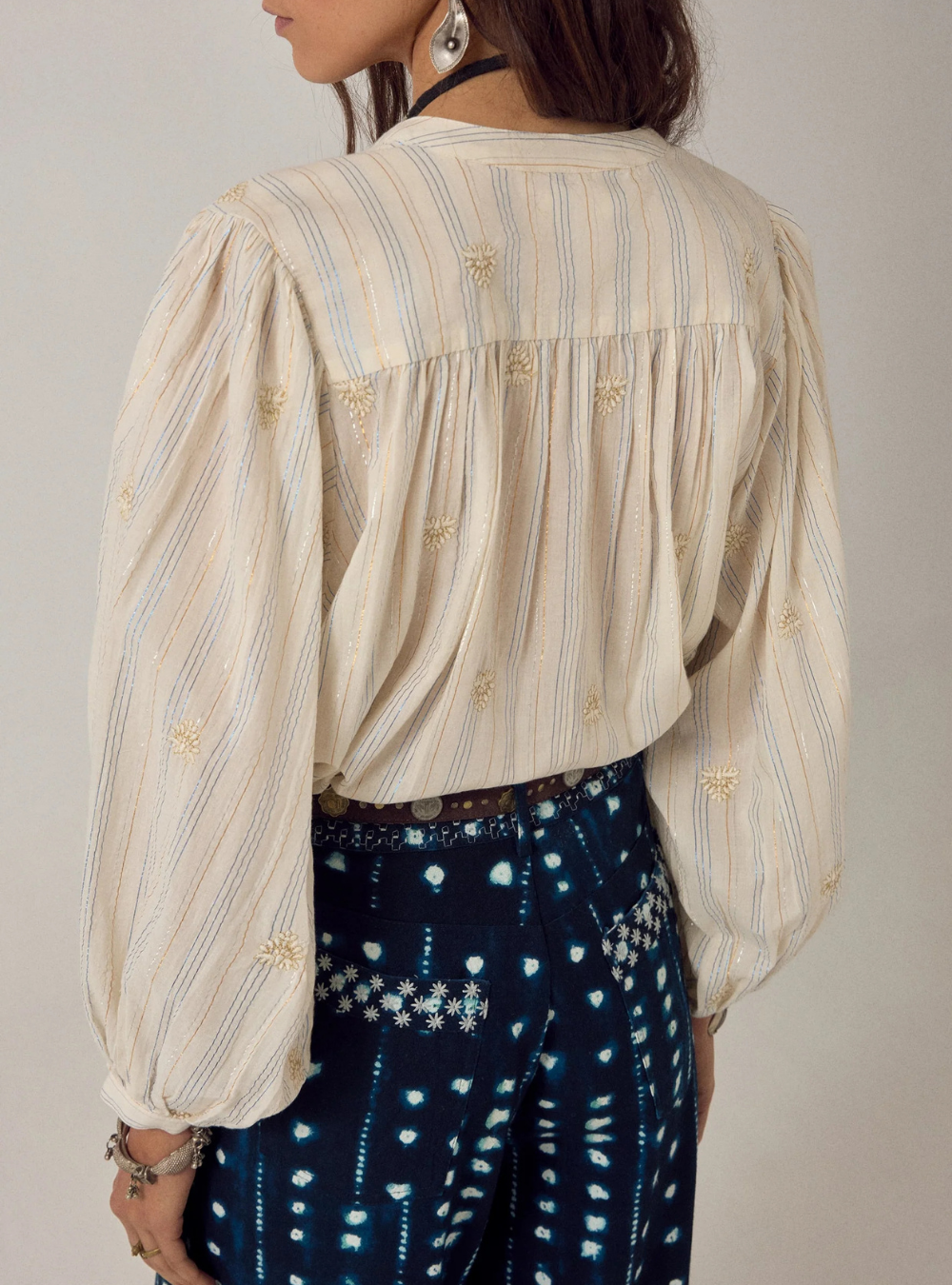 Caroline Blouse - Starry White