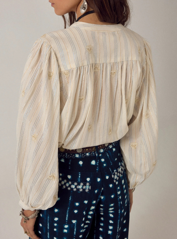 Caroline Blouse - Starry White