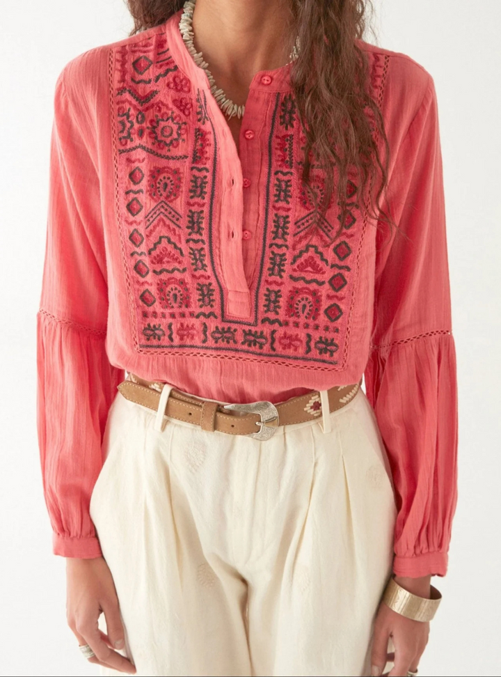 Shanti Blouse - Strawberry Fields