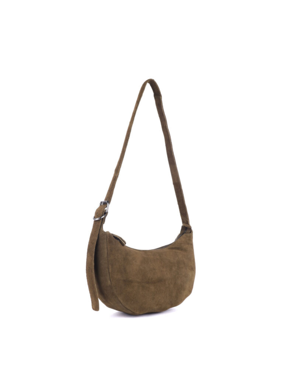 Tulip Suede Bag - Khaki