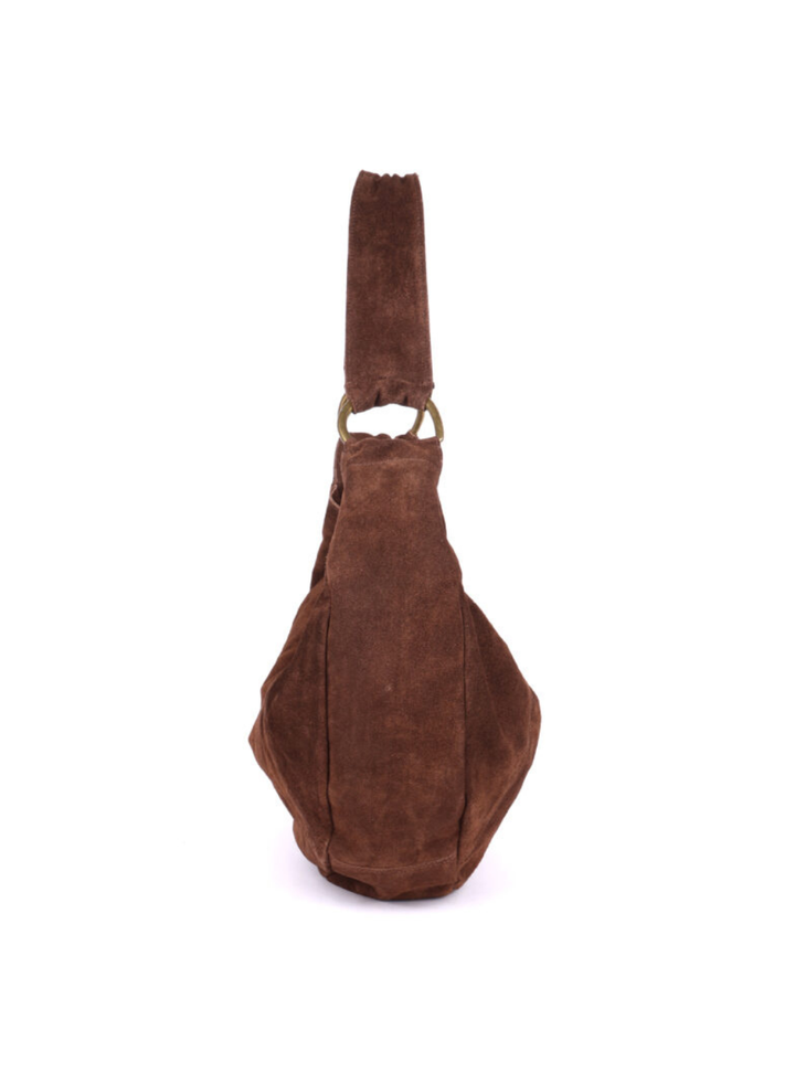 Cynthia Suede Bag - Brown