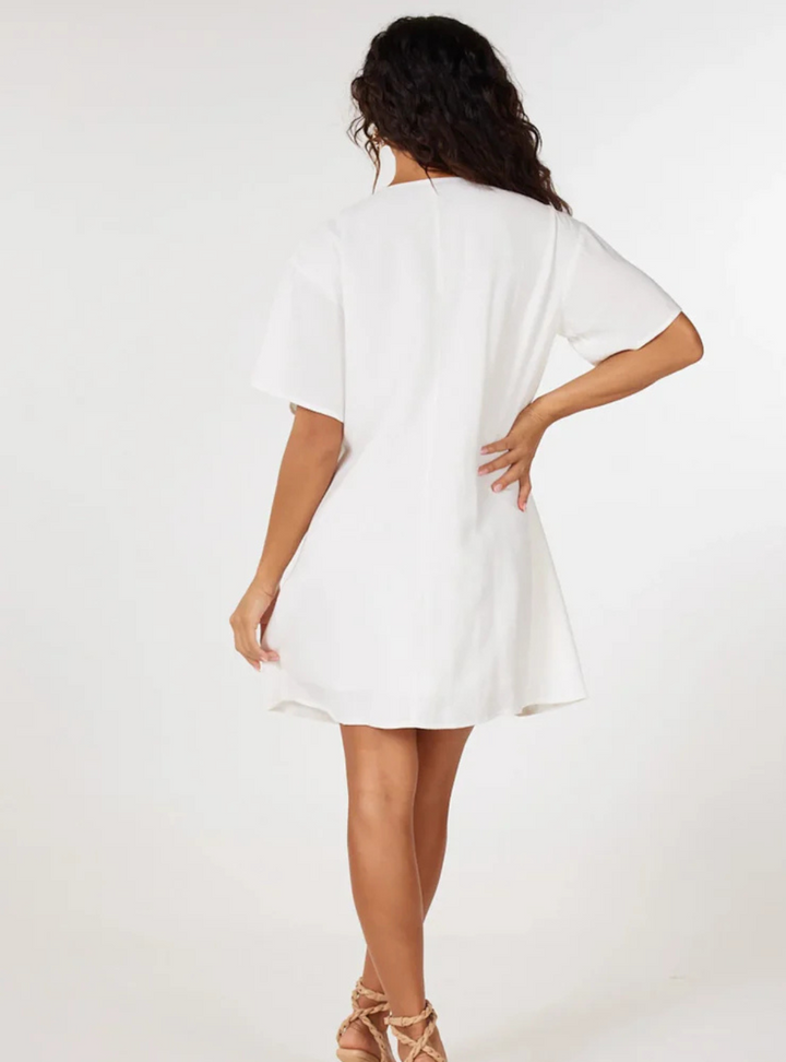 Asha Mini Dress - White