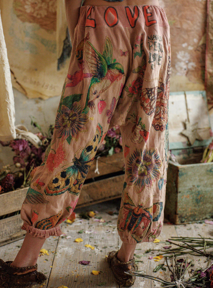 Magnolia Pearl Appliqué La Jolla Joggers 913 - Sunfaded Acai | PRE-ORDER