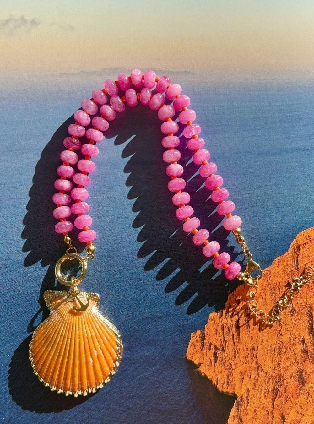 Anchored in Sunshine Necklace