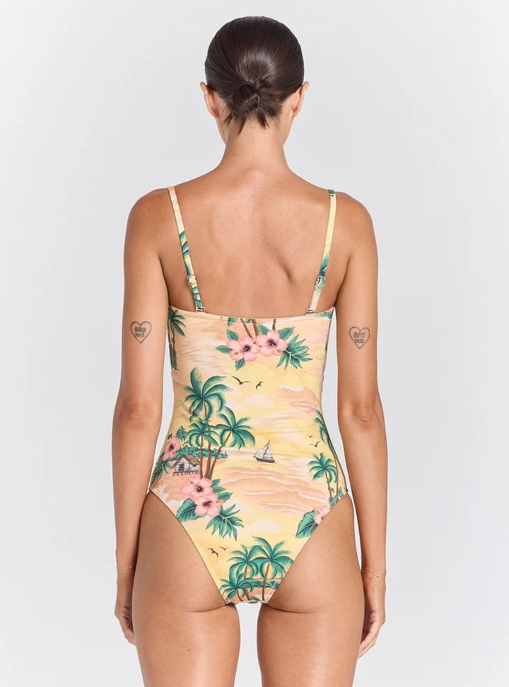 Islamorada Vacay One Piece Swimsuit - Sunrise