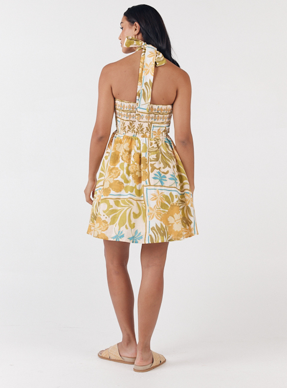 Tahiti Mini Dress - Paradise Print