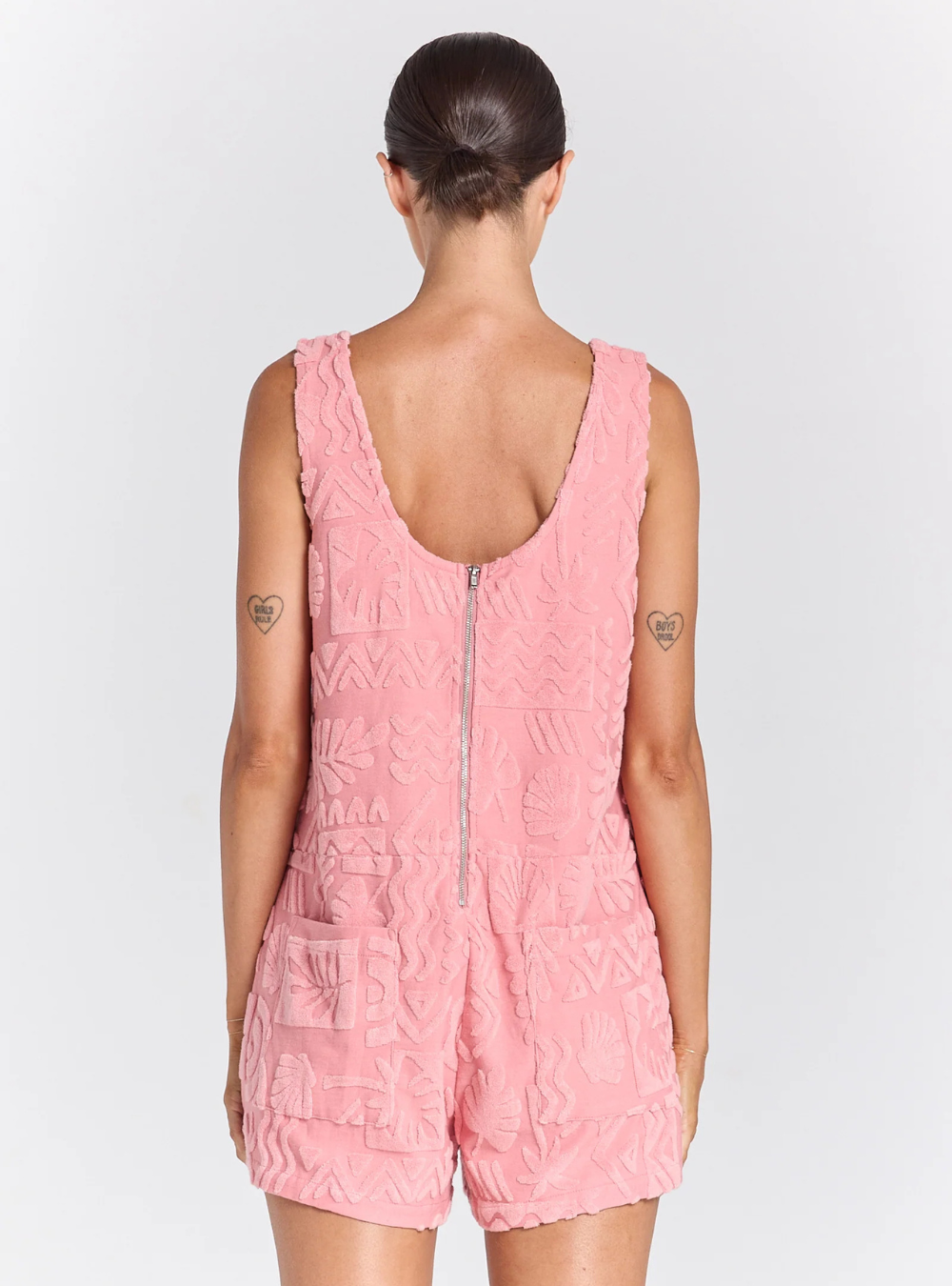 Mai Tai Romper - Rose