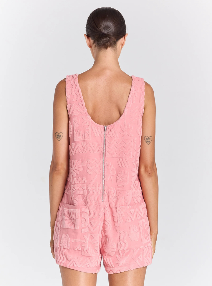 Mai Tai Romper - Rose