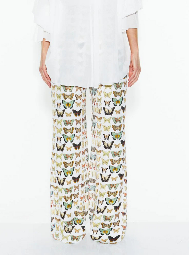 Taking Flight Pant - White Butterfly