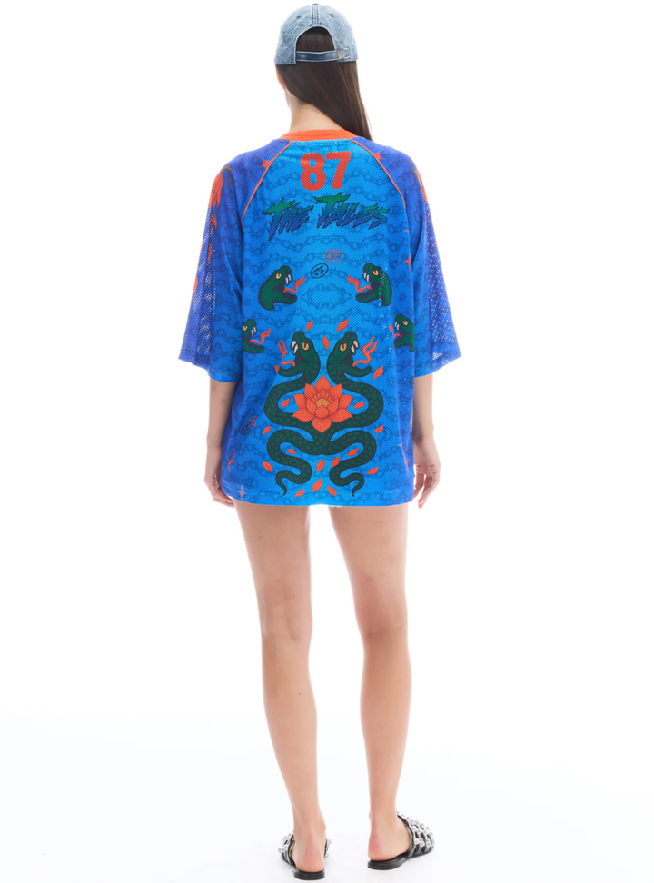 Salvador Track Club Football Jersey - Blue
